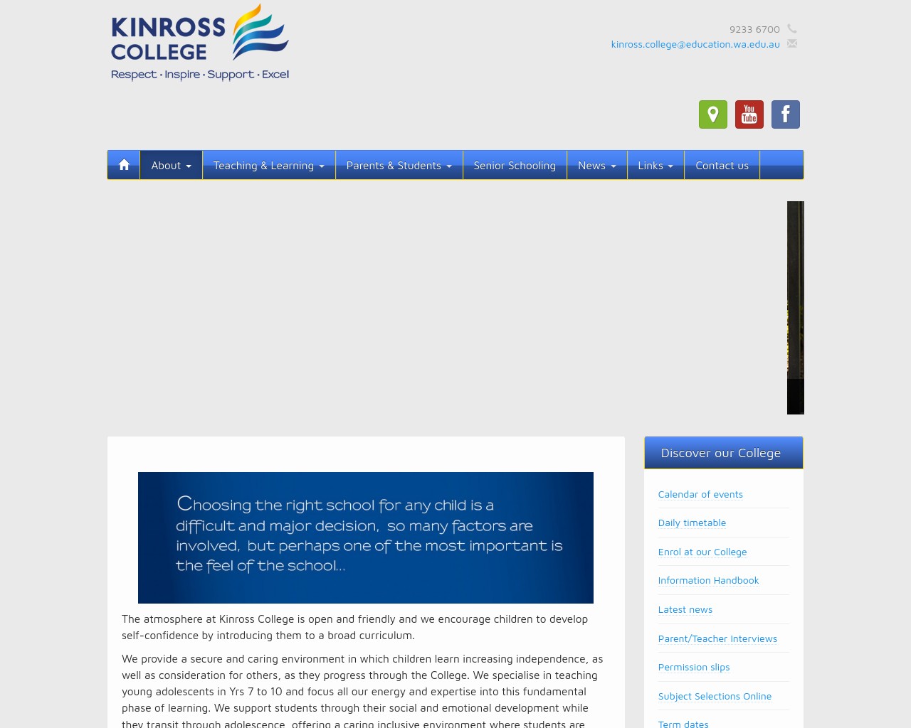 Kinross College